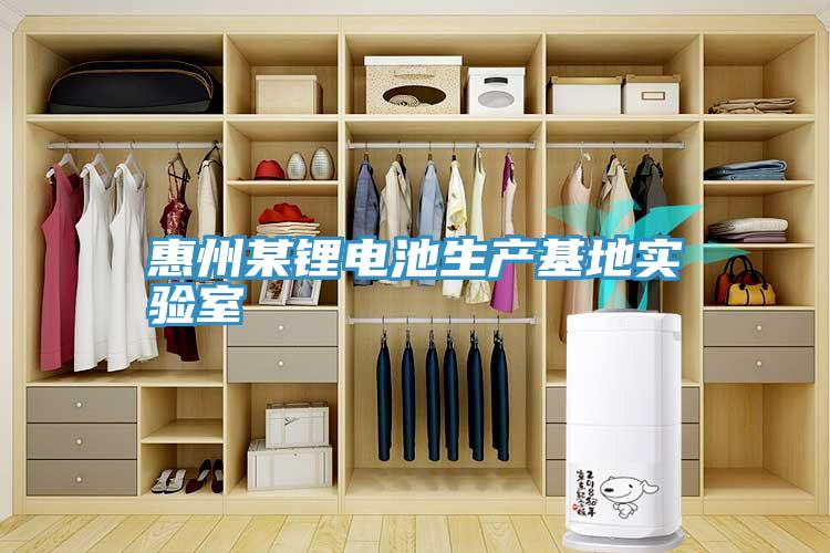 惠州某鋰電池生產(chǎn)基地實(shí)驗室