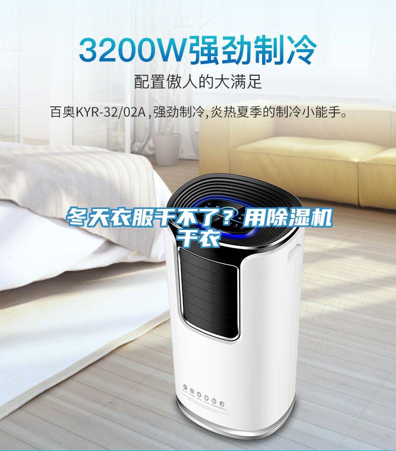 冬天衣服干不了？用除濕機干衣