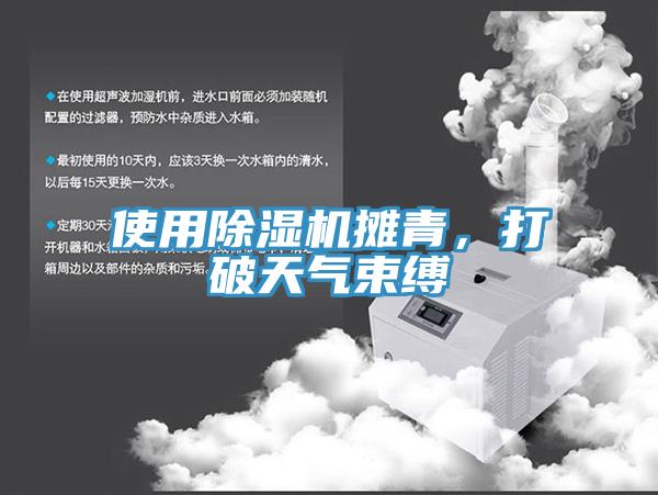 使用除濕機攤青,打破天氣束縛