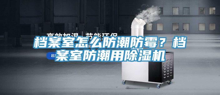 檔案室怎么防潮防霉?檔案室防潮用除濕機