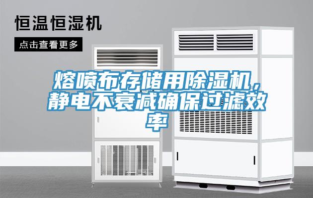 熔噴布存儲用除濕機(jī)，靜電不衰減確保過濾效率