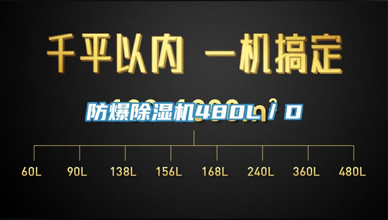 防爆除濕機480L/D