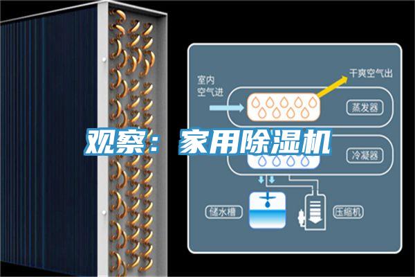 觀察:家用除濕機