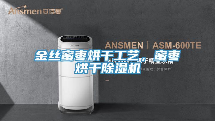 金絲蜜棗烘干工藝,蜜棗烘干除濕機