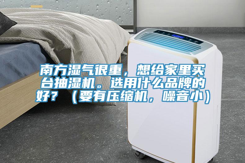 南方濕氣很重,想給家里買臺抽濕機。選用什么品牌的好?(要有壓縮機,噪音小)
