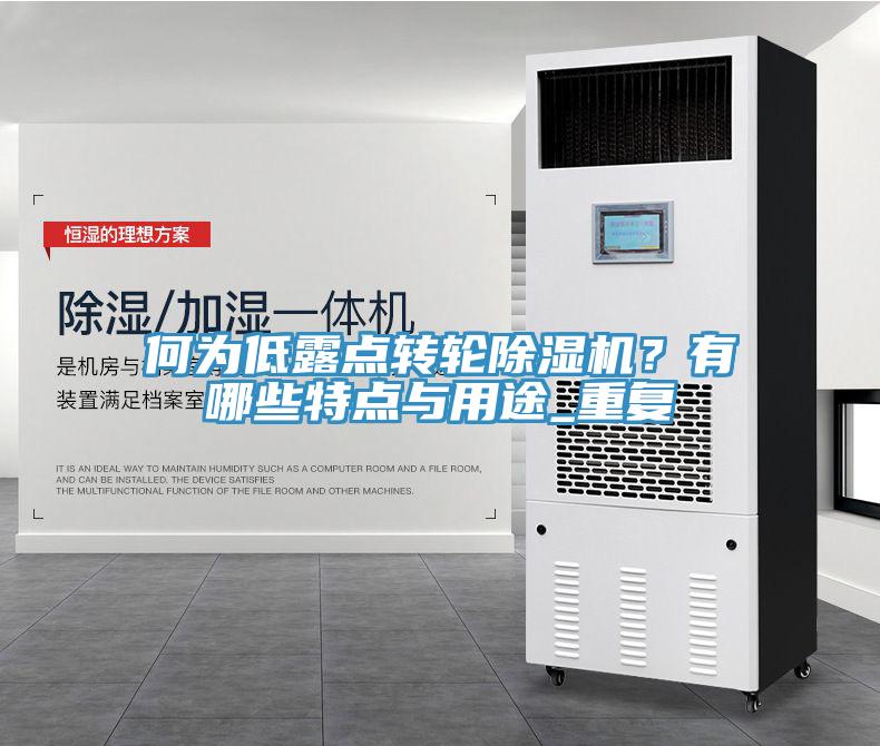 何為低露點(diǎn)轉(zhuǎn)輪除濕機(jī)？有哪些特點(diǎn)與用途_重復(fù)
