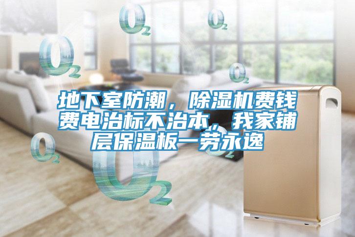 地下室防潮，除濕機費錢費電治標不治本，我家鋪層保溫板一勞永逸