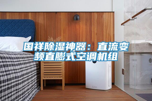 國祥除濕神器:直流變頻直膨式空調機組