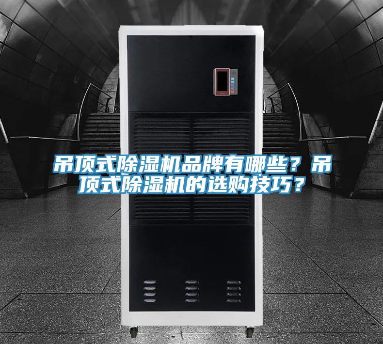 吊頂式除濕機品牌有哪些?吊頂式除濕機的選購技巧?
