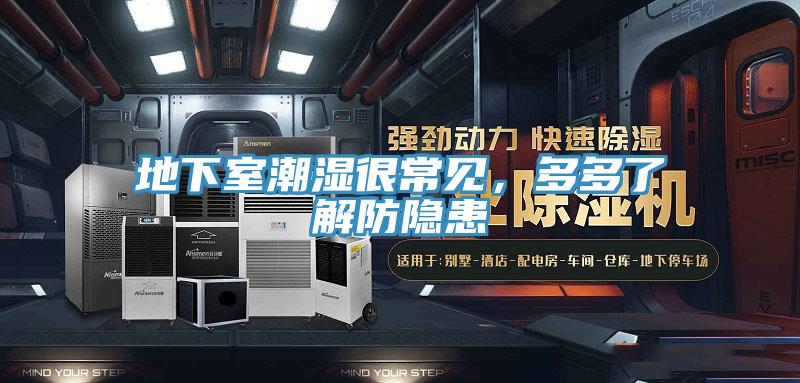 地下室潮濕很常見，多多了解防隱患