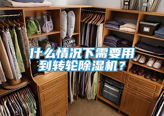 什么情況下需要用到轉(zhuǎn)輪除濕機(jī)?