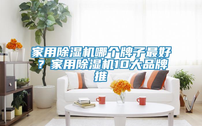 家用除濕機哪個牌子最好?家用除濕機10大品牌推