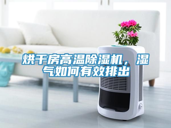 烘干房高溫除濕機，濕氣如何有效排出