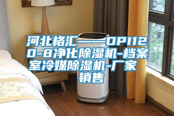 河北格匯——DPI120-8凈化除濕機-檔案室冷媒除濕機-廠家 銷售