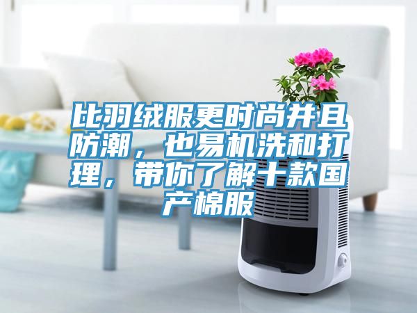 比羽絨服更時尚并且防潮，也易機洗和打理，帶你了解十款國產棉服