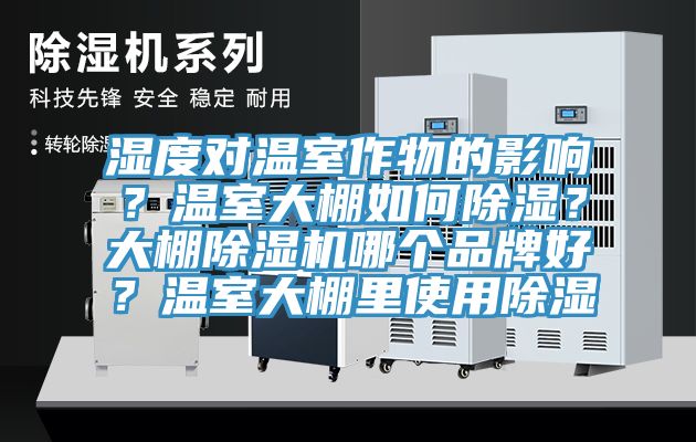 濕度對溫室作物的影響？溫室大棚如何除濕？大棚除濕機哪個品牌好？溫室大棚里使用除濕
