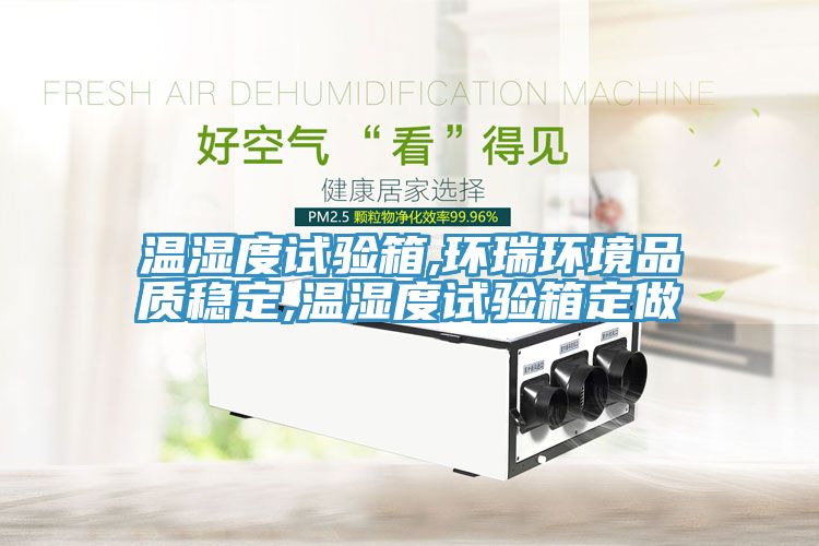 溫濕度試驗箱,環(huán)瑞環(huán)境品質(zhì)穩定,溫濕度試驗箱定做