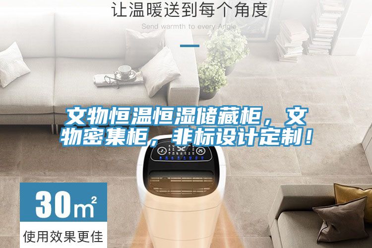 文物恒溫恒濕儲藏柜，文物密集柜，非標設計定制！