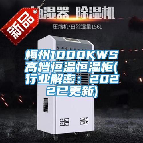 梅州1000KWS高檔恒溫恒濕柜(行業解密:2022已更新)