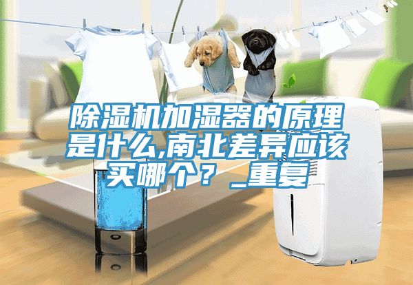 除濕機加濕器的原理是什么,南北差異應該買哪個？_重復