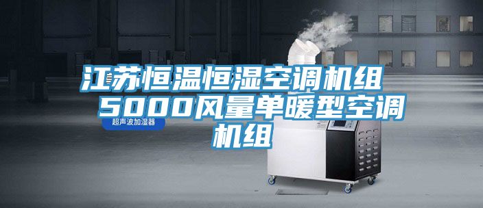 江蘇恒溫恒濕空調(diào)機(jī)組 5000風(fēng)量單暖型空調(diào)機(jī)組