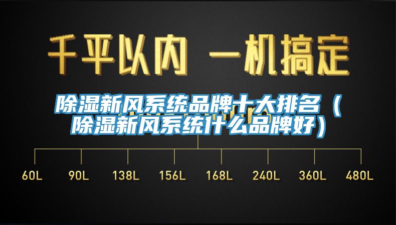 除濕新風系統品牌十大排名(除濕新風系統什么品牌好)