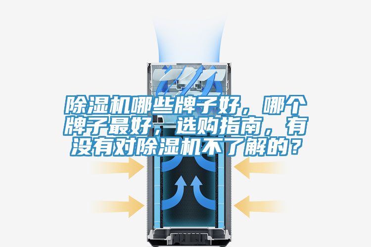除濕機哪些牌子好,哪個牌子最好,選購指南,有沒有對除濕機不了解的?