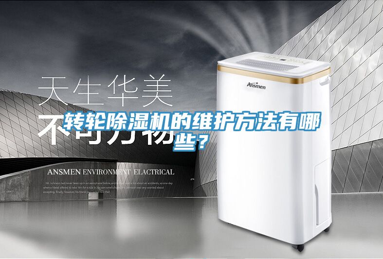 轉輪除濕機的維護方法有哪些?