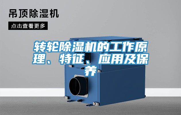 轉輪除濕機的工作原理、特征、應用及保養