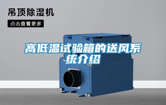 高低溫試驗箱的送風(fēng)系統介紹