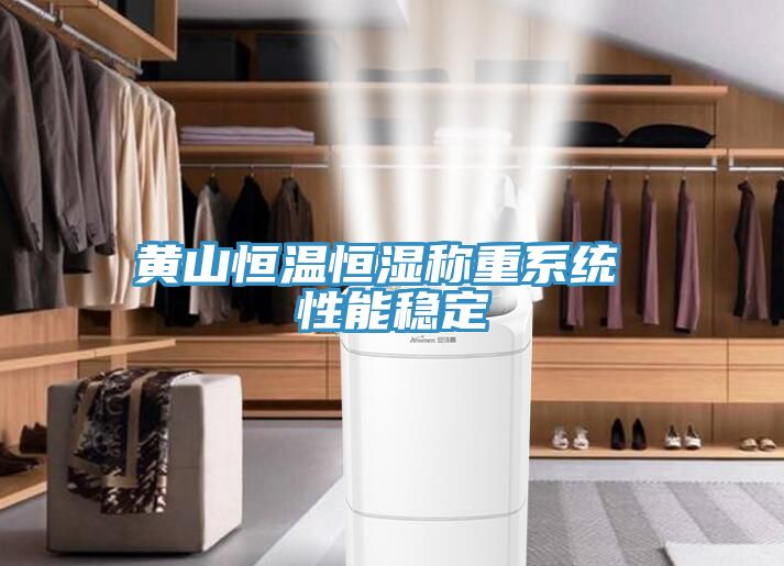 黃山恒溫恒濕稱(chēng)重系統 性能穩定