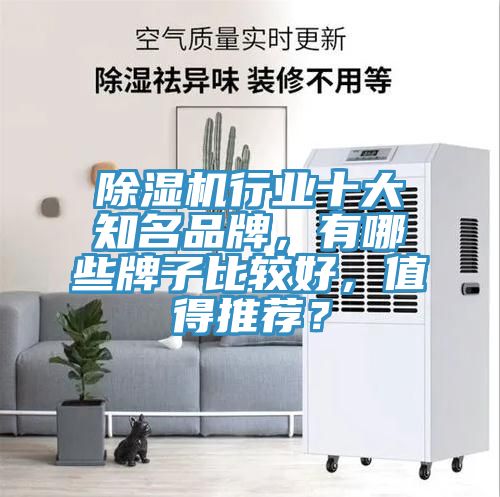 除濕機行業十大知名品牌，有哪些牌子比較好，值得推薦？